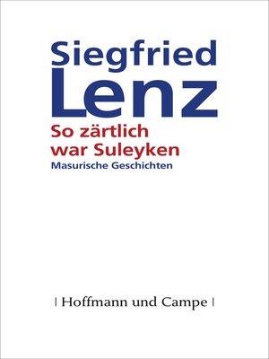 cover image of So zärtlich war Suleyken